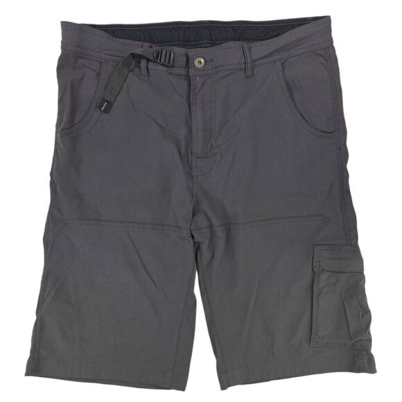 Prana Other - prAna | Gray Stretch Zion 12" Shorts | Size XL